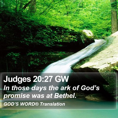 Judges 20:27 GW Bible Verse Image