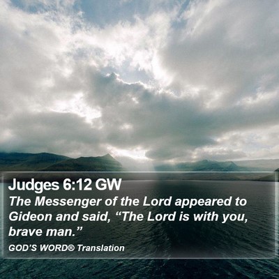 Judges 6:12 GW Bible Verse Image