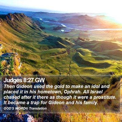 Judges 8:27 GW Bible Verse Image