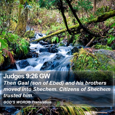 Judges 9:26 GW Bible Verse Image