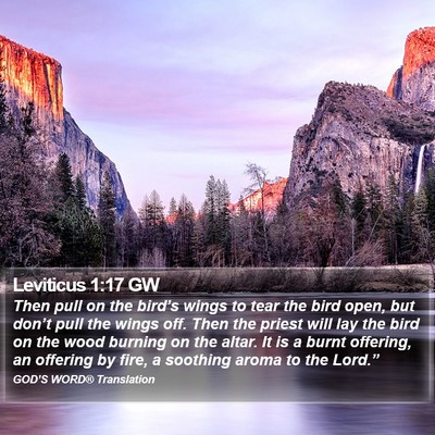 Leviticus 1:17 GW Bible Verse Image