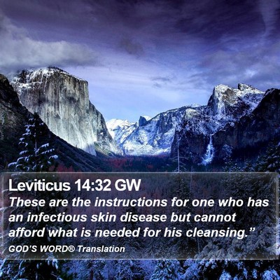 Leviticus 14:32 GW Bible Verse Image