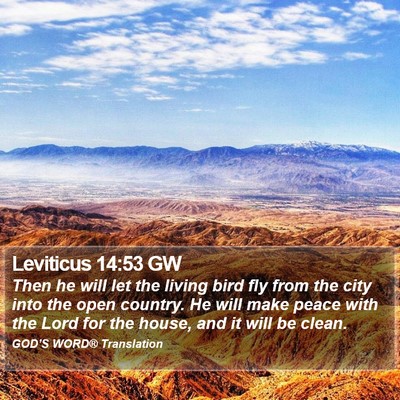 Leviticus 14:53 GW Bible Verse Image