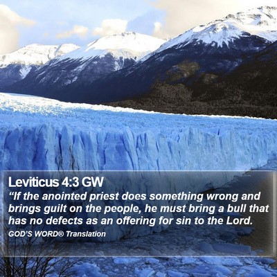 Leviticus 4:3 GW Bible Verse Image
