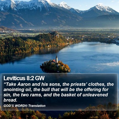 Leviticus 8:2 GW Bible Verse Image