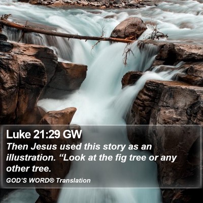 Luke 21:29 GW Bible Verse Image