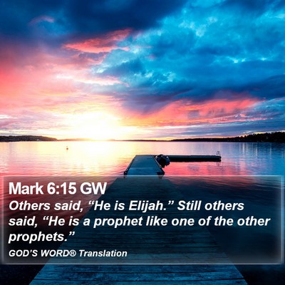Mark 6:15 GW Bible Verse Image