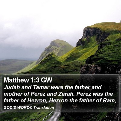 Matthew 1:3 GW Bible Verse Image