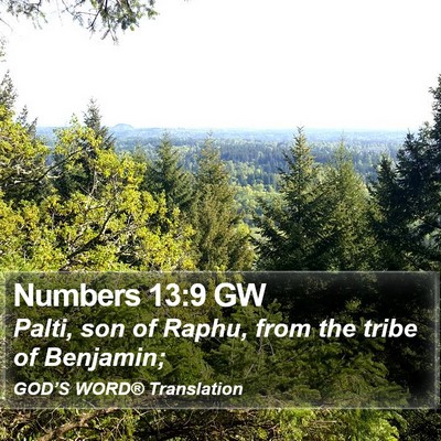 Numbers 13:9 GW Bible Verse Image