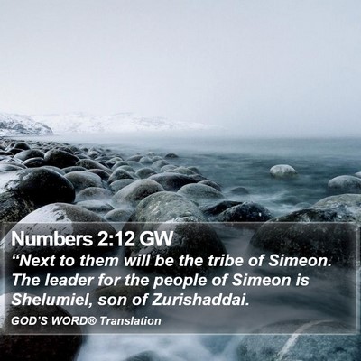 Numbers 2:12 GW Bible Verse Image