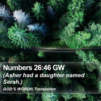 Numbers 26:46 GW Bible Verse Image