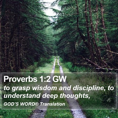 Proverbs 1:2 GW Bible Verse Image