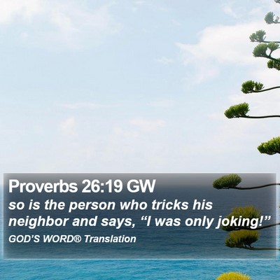 Proverbs 26:19 GW Bible Verse Image