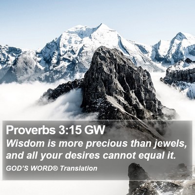 Proverbs 3:15 GW Bible Verse Image