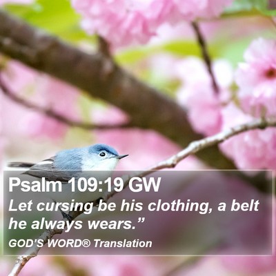 Psalm 109:19 GW Bible Verse Image