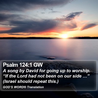 Psalm 124:1 GW Bible Verse Image