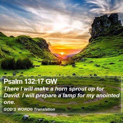 Psalm 132:17 GW Bible Verse Image