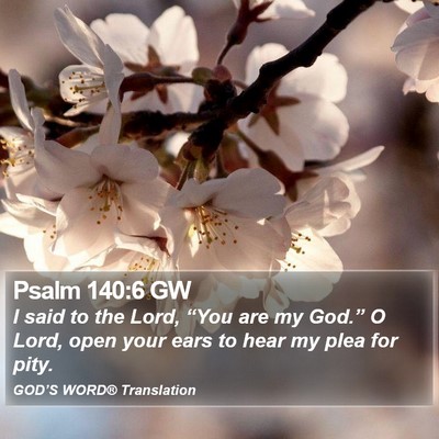 Psalm 140:6 GW Bible Verse Image