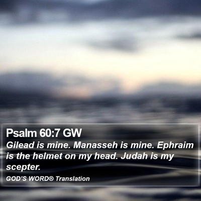 Psalm 60:7 GW Bible Verse Image