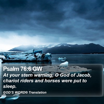 Psalm 76:6 GW Bible Verse Image