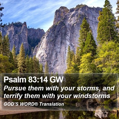 Psalm 83:14 GW Bible Verse Image