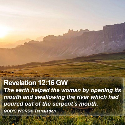 Revelation 12:16 GW Bible Verse Image