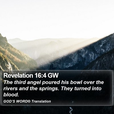 Revelation 16:4 GW Bible Verse Image