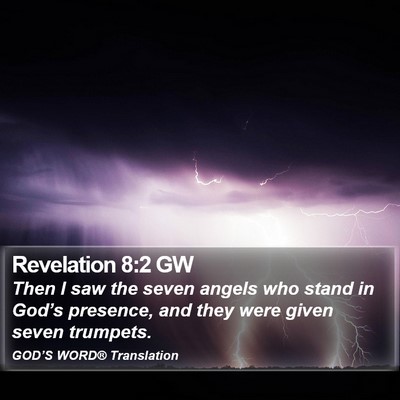 Revelation 8:2 GW Bible Verse Image