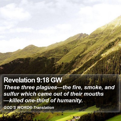 Revelation 9:18 GW Bible Verse Image