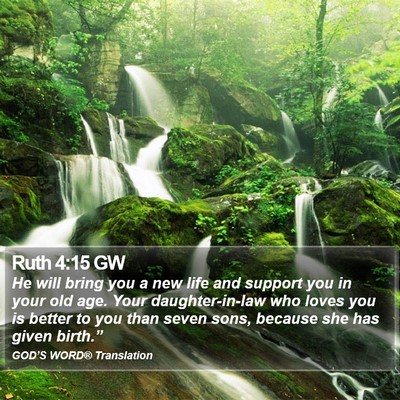 Ruth 4:15 GW Bible Verse Image