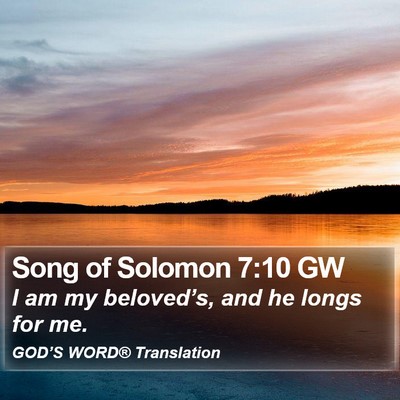 Song of Solomon 7:10 GW Bible Verse Image
