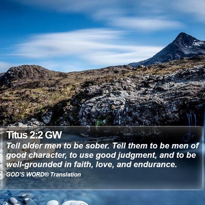 Titus 2:2 GW Bible Verse Image