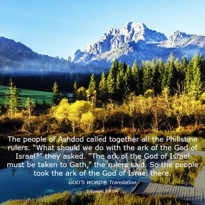 Picture 03 - 1 Samuel 5:8 GW - The people of Ashdod called together all the - Bible Verse Picture