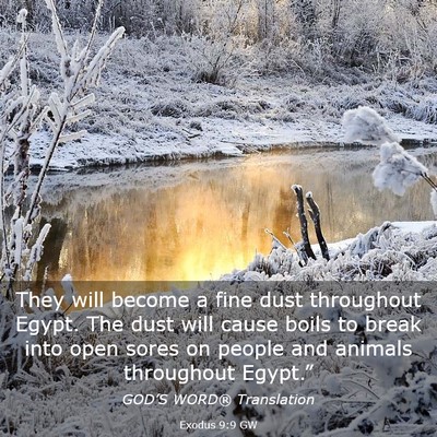 Picture 03 - Exodus 9:9 GW - They will become a fine dust throughout Egypt. - Bible Verse Picture