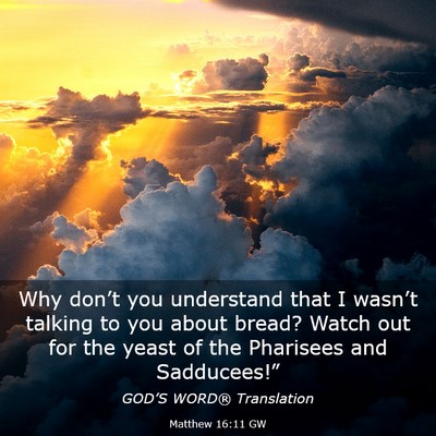 Picture 03 - Matthew 16:11 GW - Why don’t you understand that I wasn’t - Bible Verse Picture