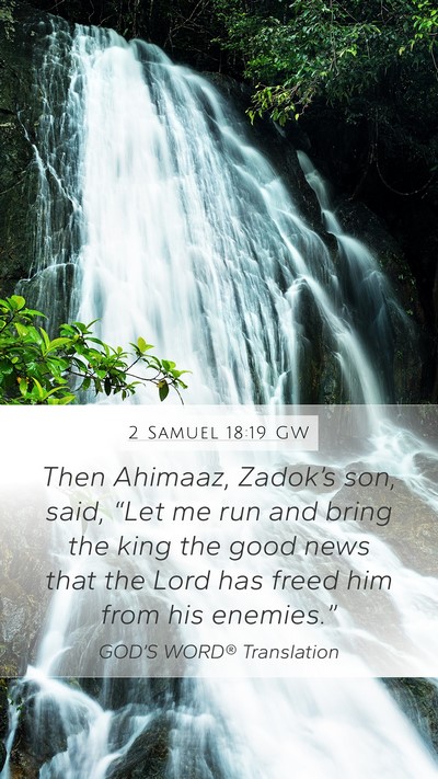 2 Samuel 18:19 GW Bible Verse Image