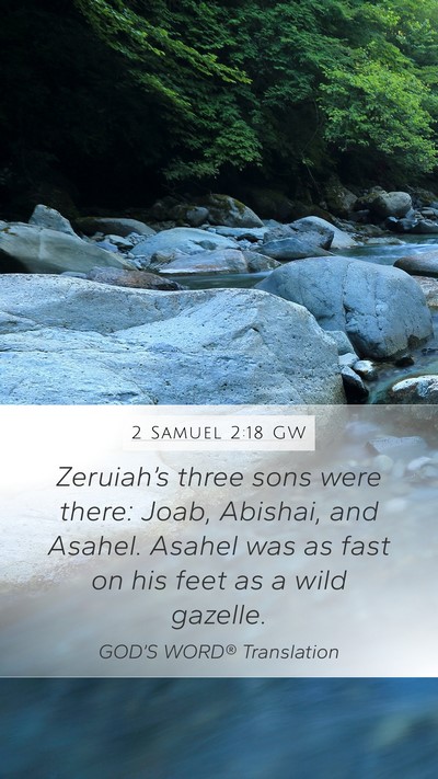 2 Samuel 2:18 GW Bible Verse Image