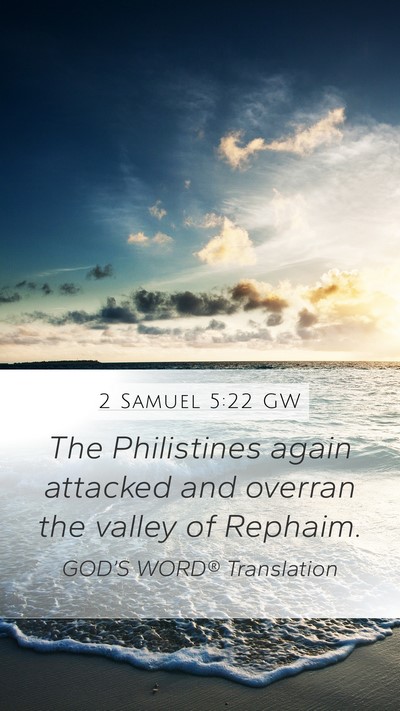 2 Samuel 5:22 GW Bible Verse Image