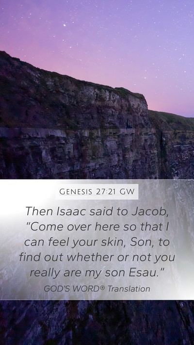 Genesis 27:21 GW Bible Verse Image