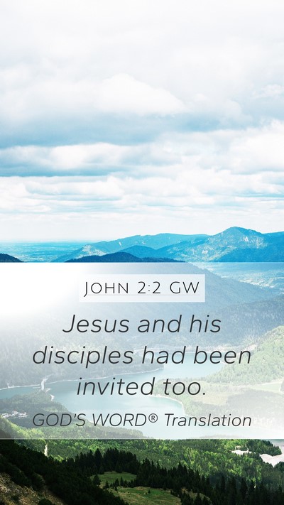 John 2:2 GW Bible Verse Image