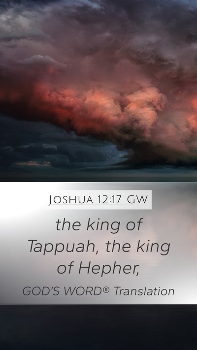 Joshua 12:17 GW Bible Verse Image