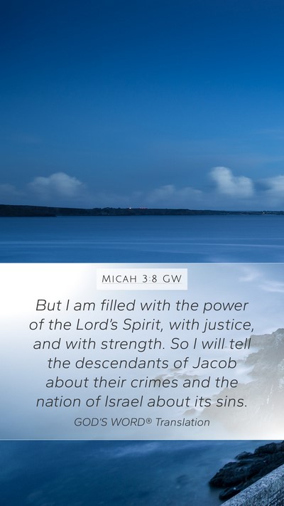 Micah 3:8 GW Bible Verse Image