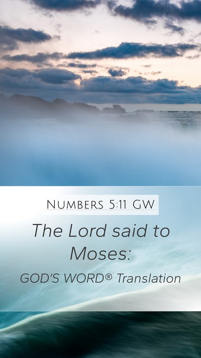 Numbers 5:11 GW Bible Verse Image