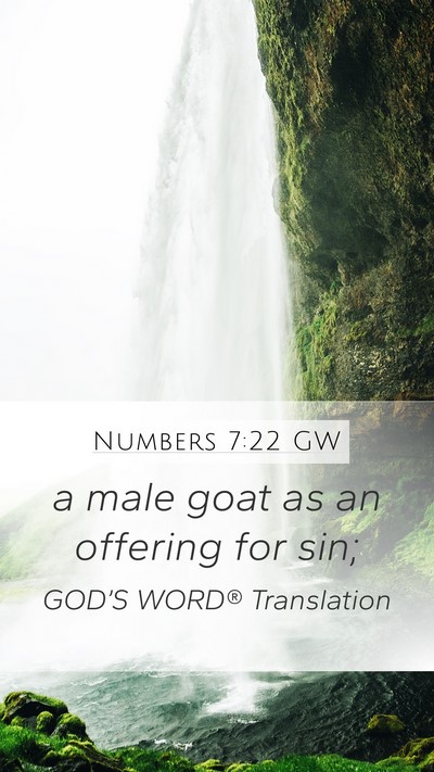 Numbers 7:22 GW Bible Verse Image