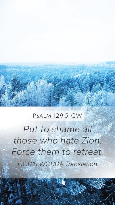 Psalm 129:5 GW Bible Verse Image